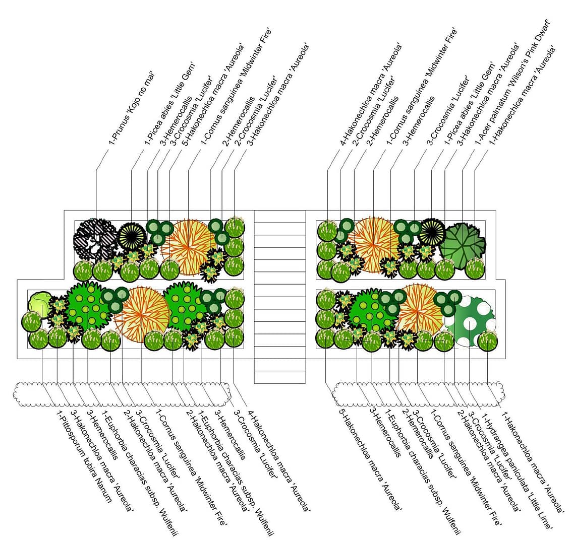 Planting plans Drake close